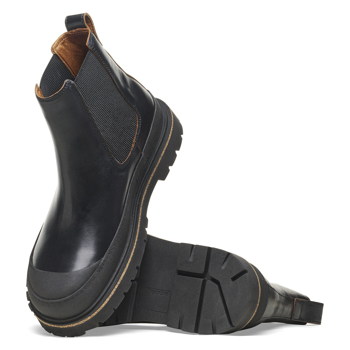 Prescott Slip On Men Oiled Leather in Color Black | Birkenstock