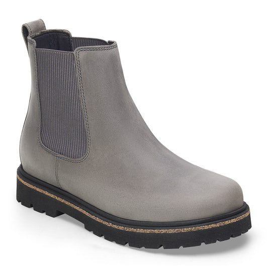 Highwood Slip On Mid Women Nubuck Leather in Color Graphite | Birkenstock