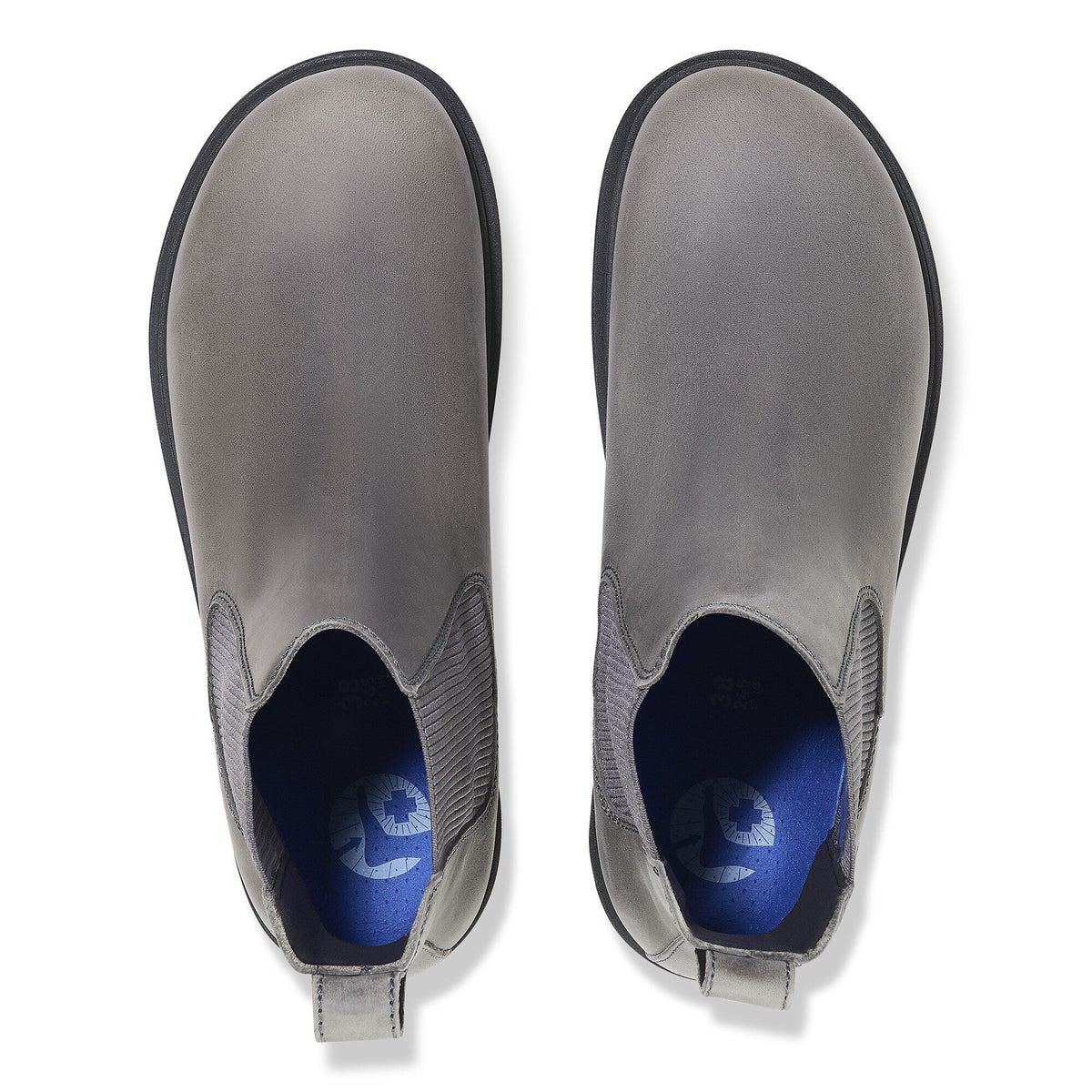 Highwood Slip On Mid Women Nubuck Leather in Color Graphite | Birkenstock