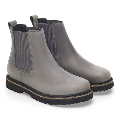 Highwood Slip On Mid Women Nubuck Leather in Color Graphite | Birkenstock