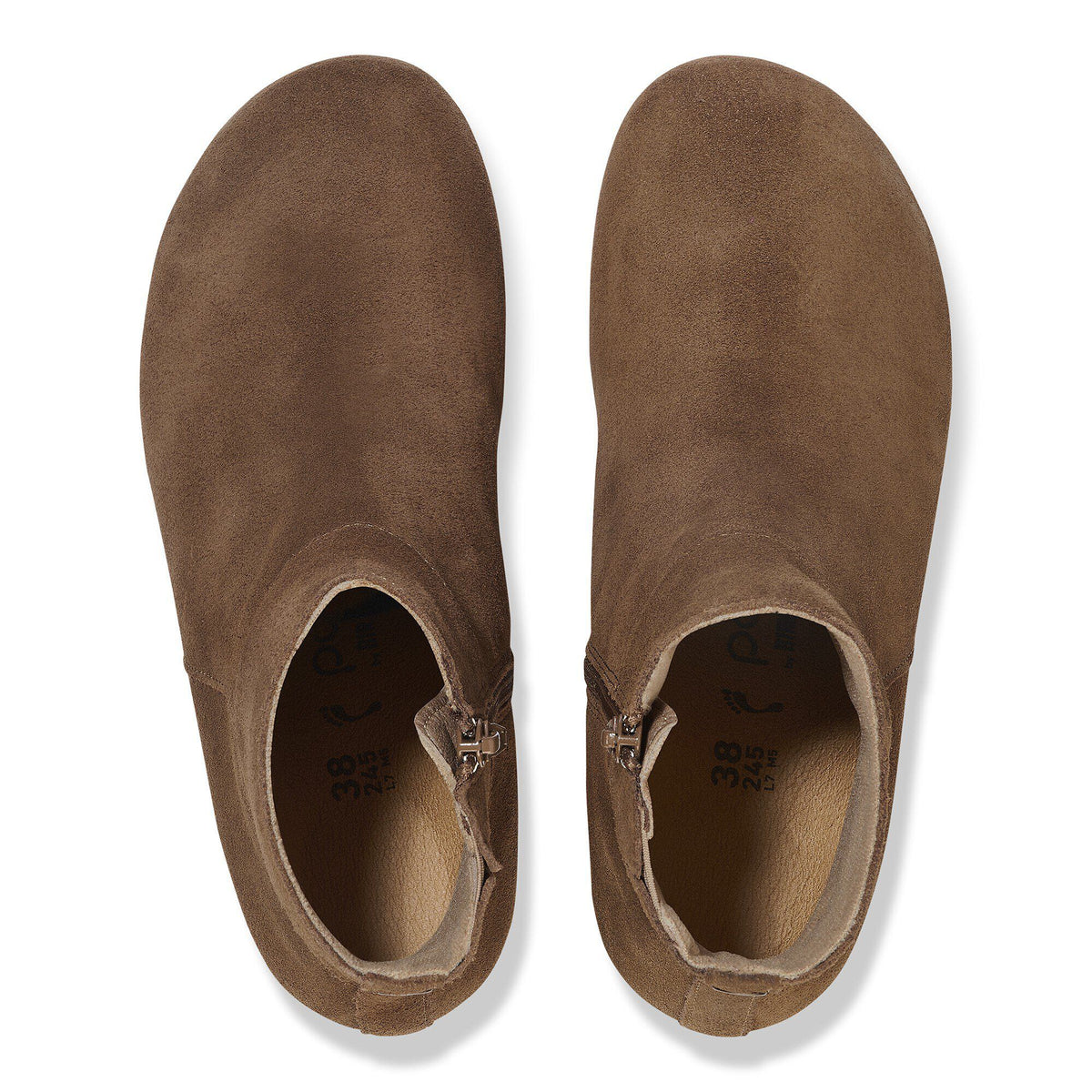 Ebba Suede Leather in Color Dark Tea | Birkenstock