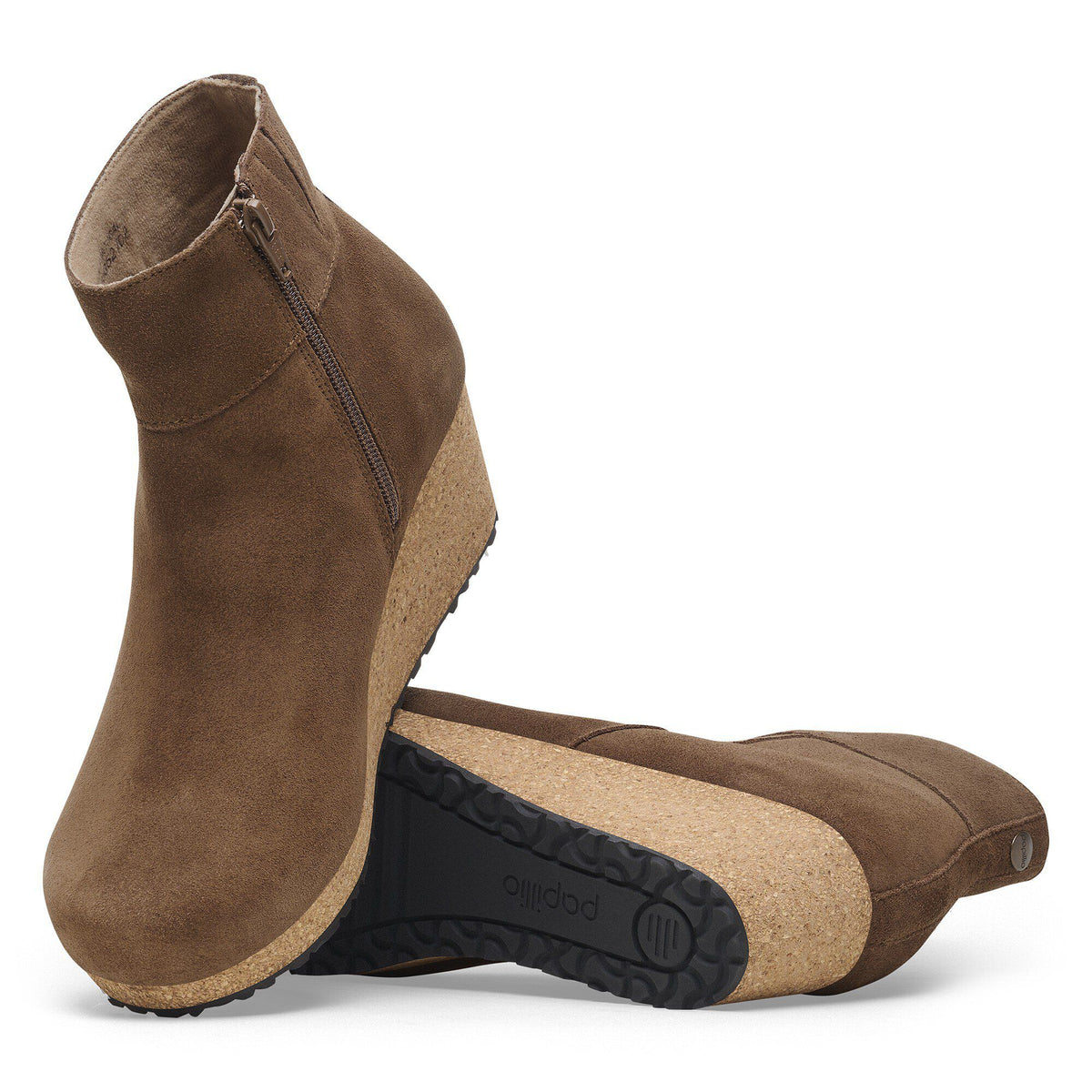 Ebba Suede Leather in Color Dark Tea | Birkenstock