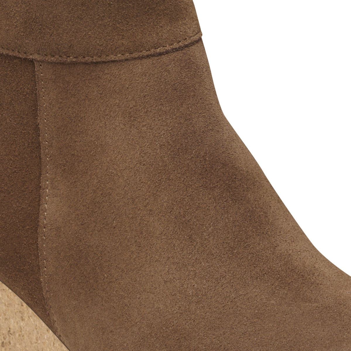 Ebba Suede Leather in Color Dark Tea | Birkenstock