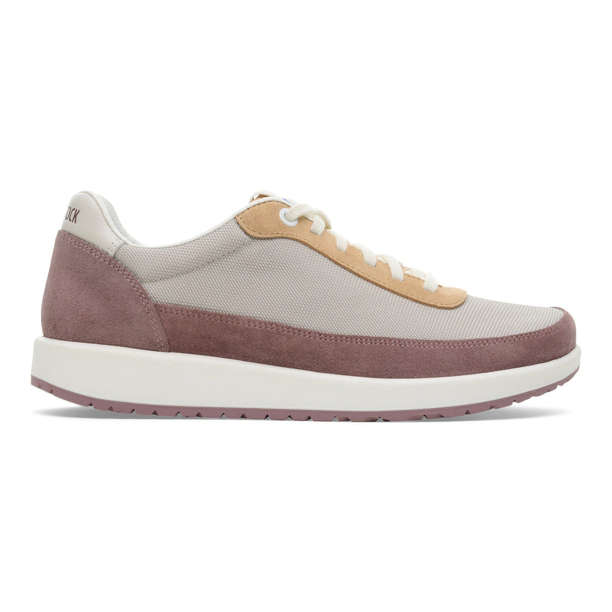 Honnef City Leather-Textile in Color Faded Purple/Antique White | Birkenstock