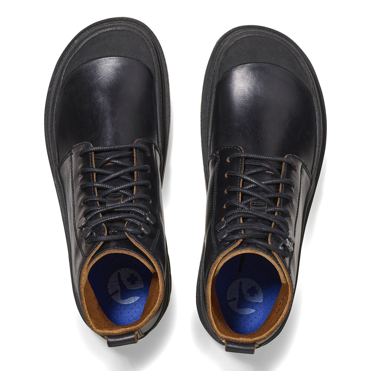 Prescott Lace Women Oiled Leather in Color Black | Birkenstock