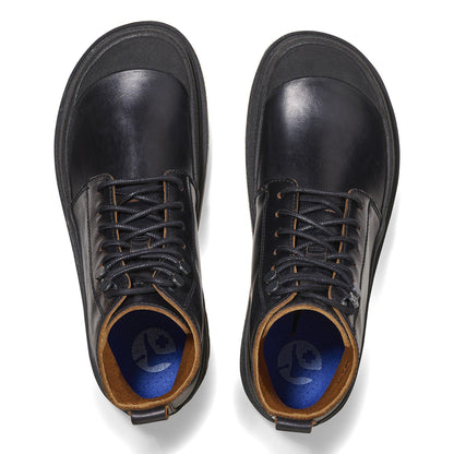 Prescott Lace Women Oiled Leather in Color Black | Birkenstock