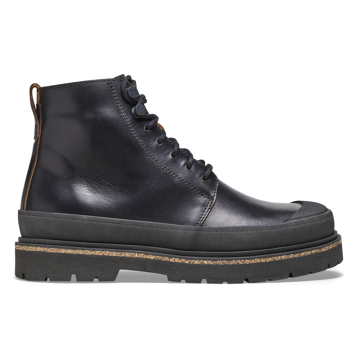 Prescott Lace Women Oiled Leather in Color Black | Birkenstock