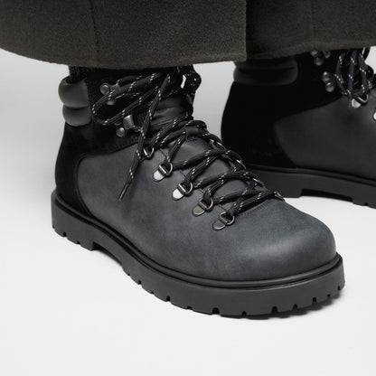 Jackson Nubuck-Suede Leather in Color Black | Birkenstock