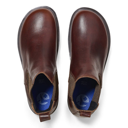 Highwood Slip On Women Leather in Color Chocolate | Birkenstock