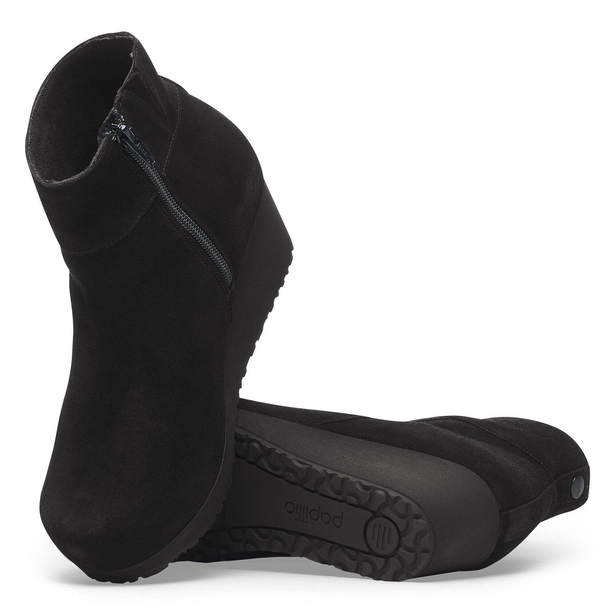 Ebba Suede Leather in Color Black/Black | Birkenstock