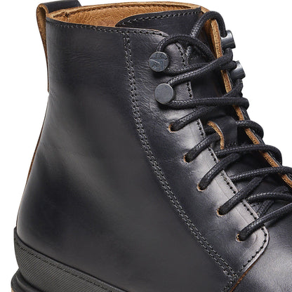 Prescott Lace Men Oiled Leather in Color Black | Birkenstock