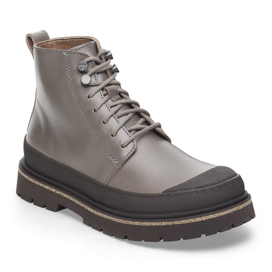 Prescott Lace Women Oiled Leather in Color Concrete Gray | Birkenstock
