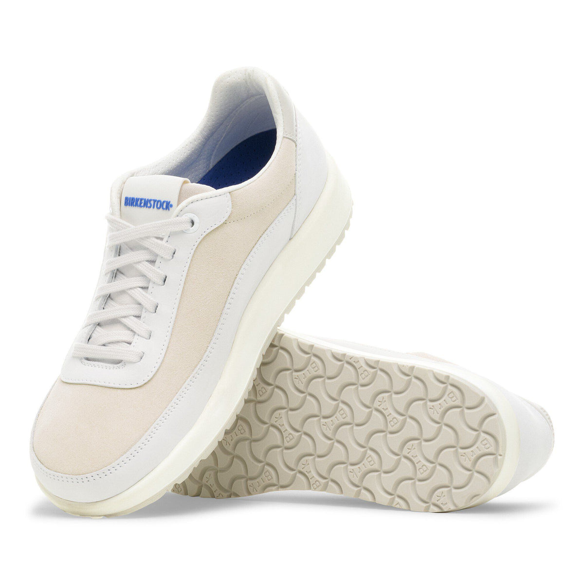 Honnef City Mixed Leather in Color Antique White | Birkenstock