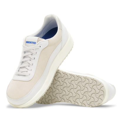 Honnef City Mixed Leather in Color Antique White | Birkenstock