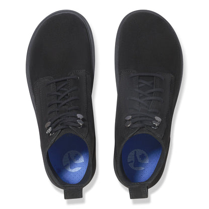 Highwood Lace Mid Women Suede Leather in Color Black | Birkenstock