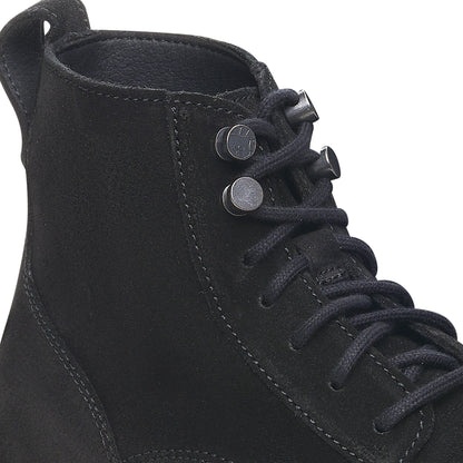 Highwood Lace Mid Women Suede Leather in Color Black | Birkenstock