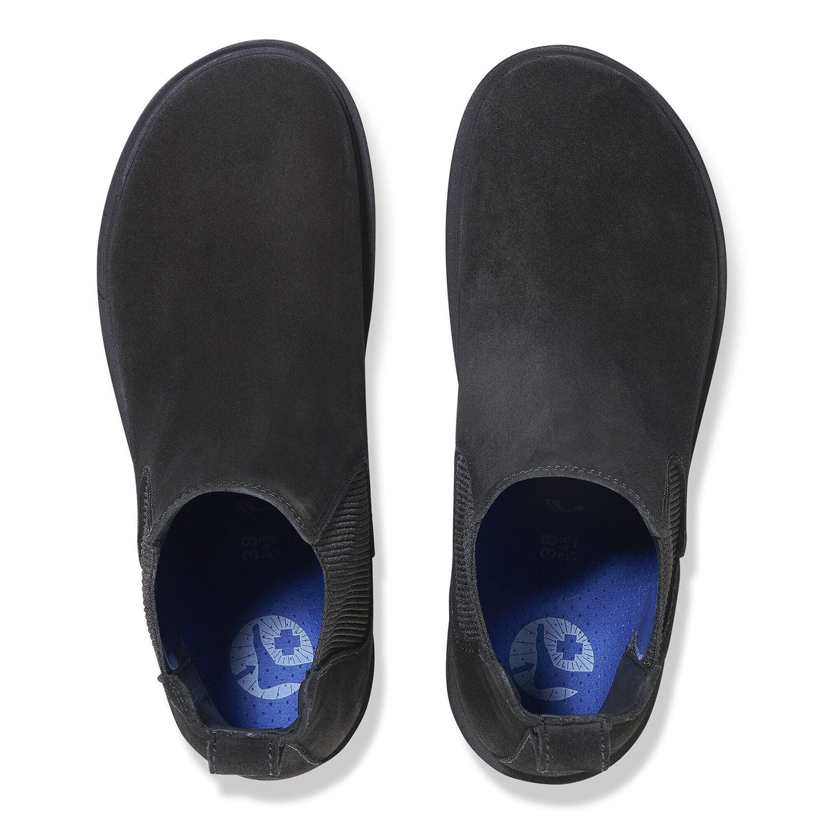 Highwood Slip On Women Suede Leather in Color Black | Birkenstock