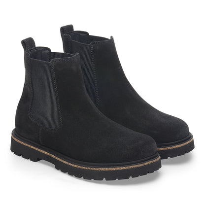 Highwood Slip On Women Suede Leather in Color Black | Birkenstock