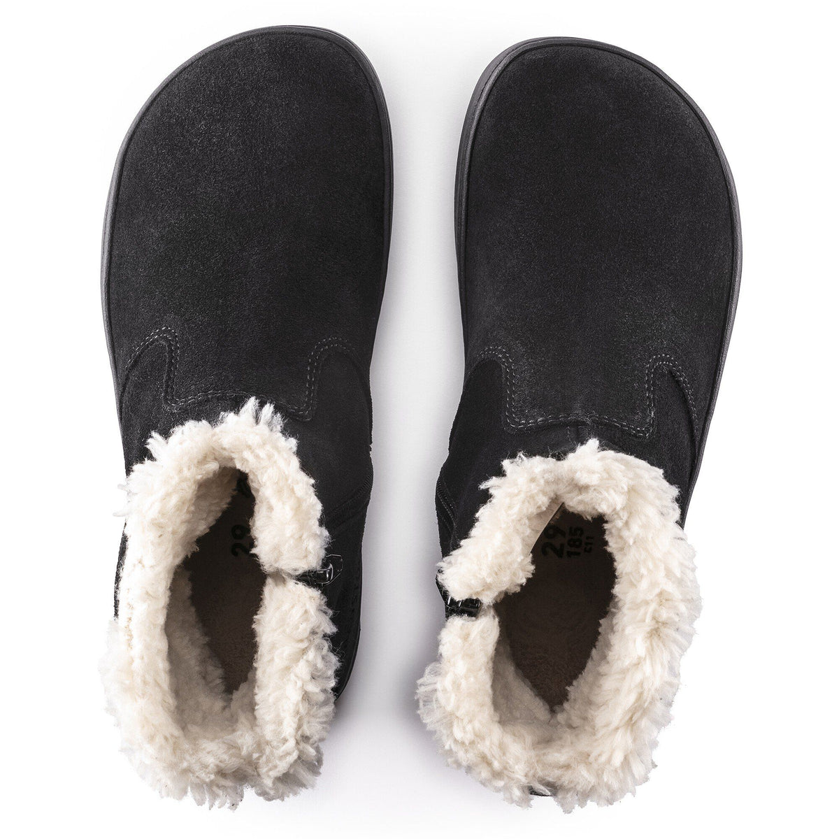 Lille Kids Suede Leather in Color Black | Birkenstock