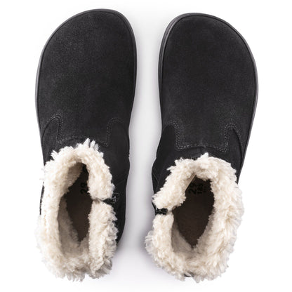 Lille Kids Suede Leather in Color Black | Birkenstock