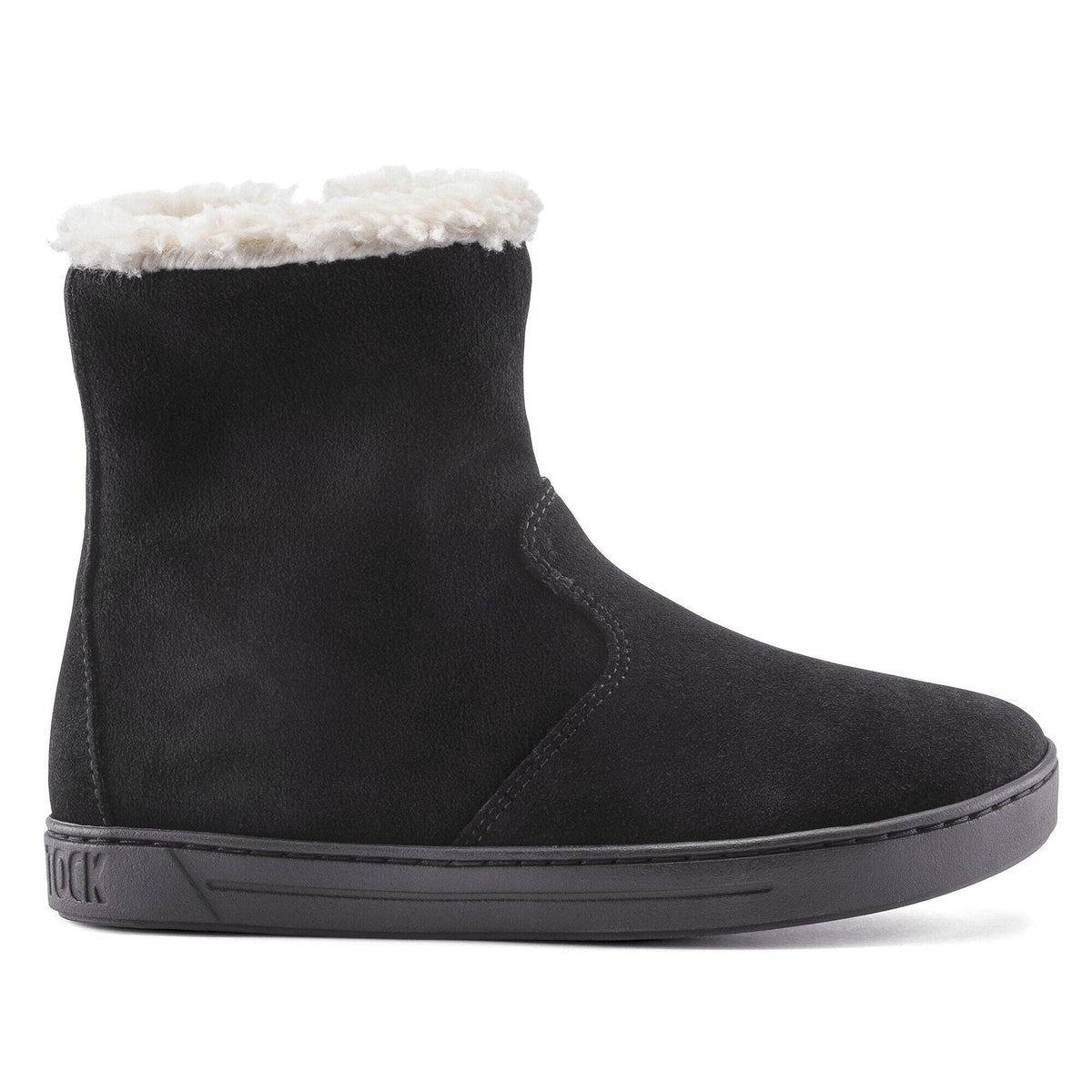 Lille Kids Suede Leather in Color Black | Birkenstock