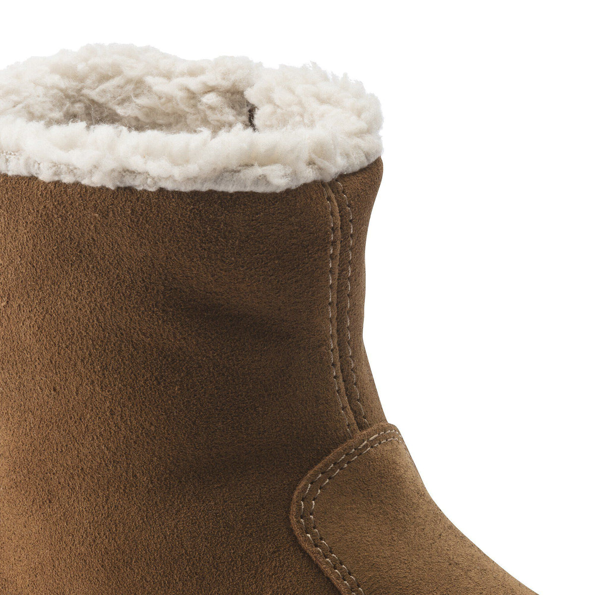 Lille Kids Suede Leather in Color Mink | Birkenstock