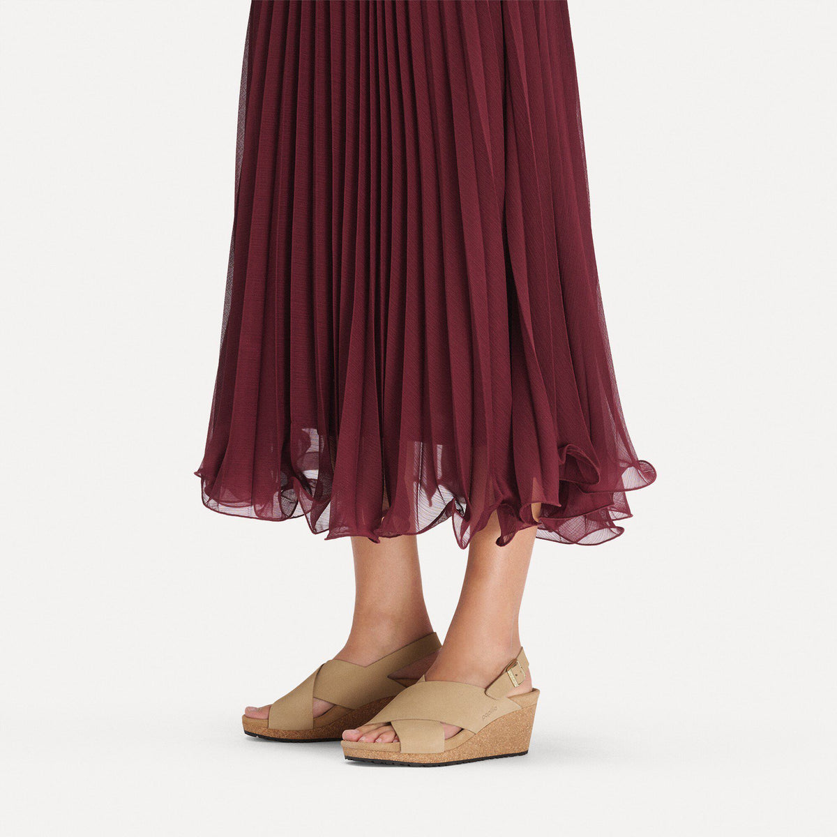 Samira Nubuck Leather in Color Sandcastle | Birkenstock
