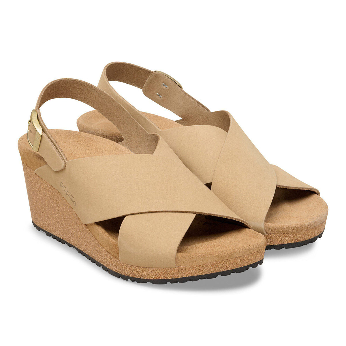 Samira Nubuck Leather in Color Sandcastle | Birkenstock