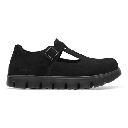 Paris Chunky Suede Leather in Color Black | Birkenstock