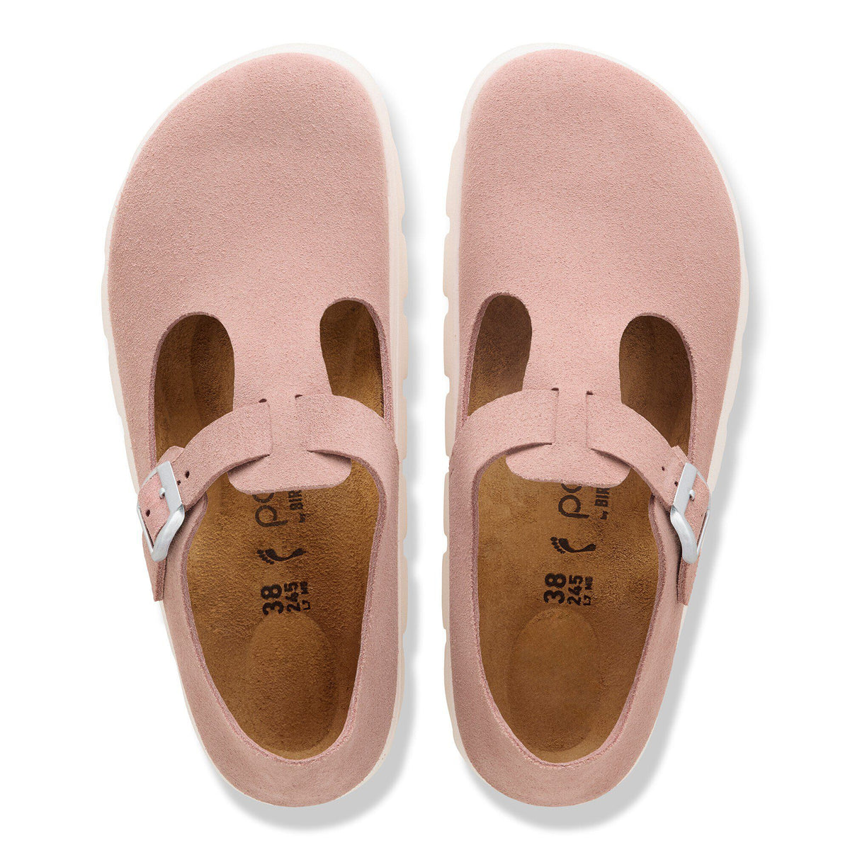 Paris Chunky Suede Leather in Color Pink Clay | Birkenstock