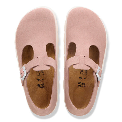 Paris Chunky Suede Leather in Color Pink Clay | Birkenstock
