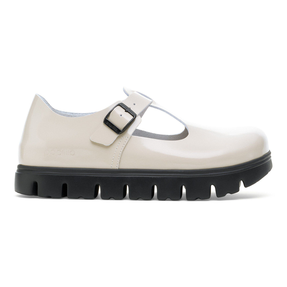 Paris Chunky Leather in Color Oyster | Birkenstock