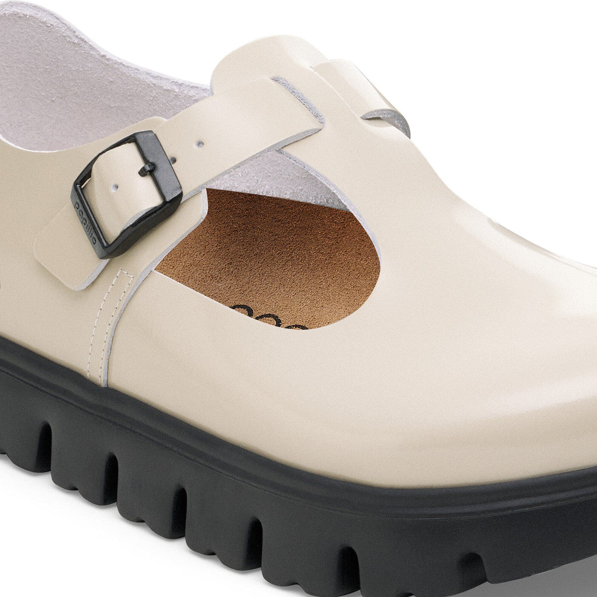 Paris Chunky Leather in Color Oyster | Birkenstock