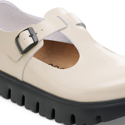 Paris Chunky Leather in Color Oyster | Birkenstock