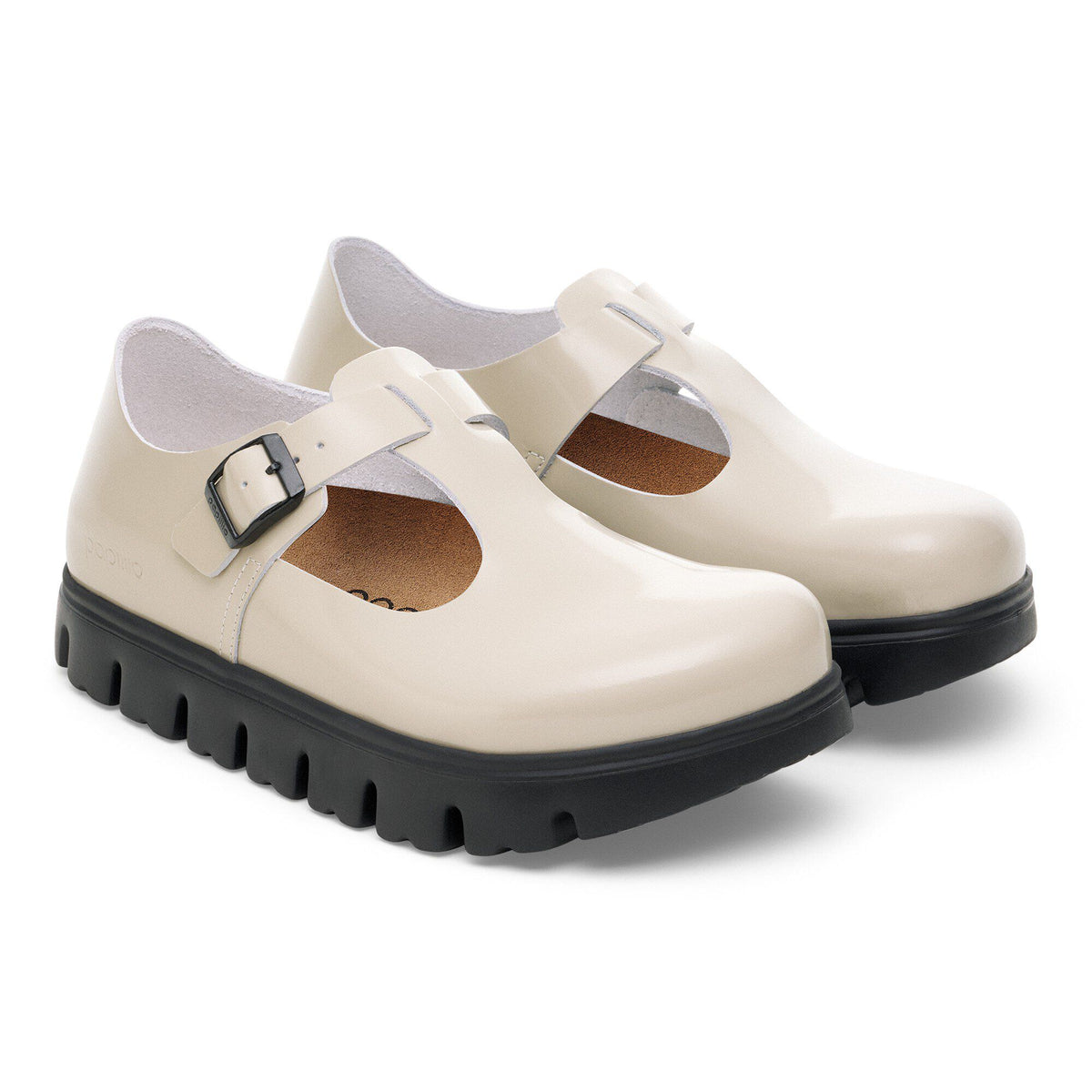 Paris Chunky Leather in Color Oyster | Birkenstock