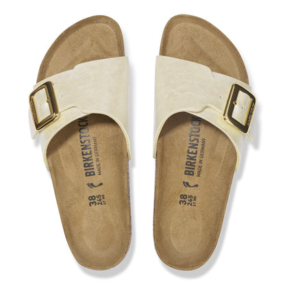 Catalina Luxe Buckle Birko-Flor in Color Graceful Pearl White | Birkenstock