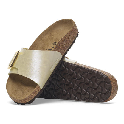 Catalina Luxe Buckle Birko-Flor in Color Graceful Pearl White | Birkenstock