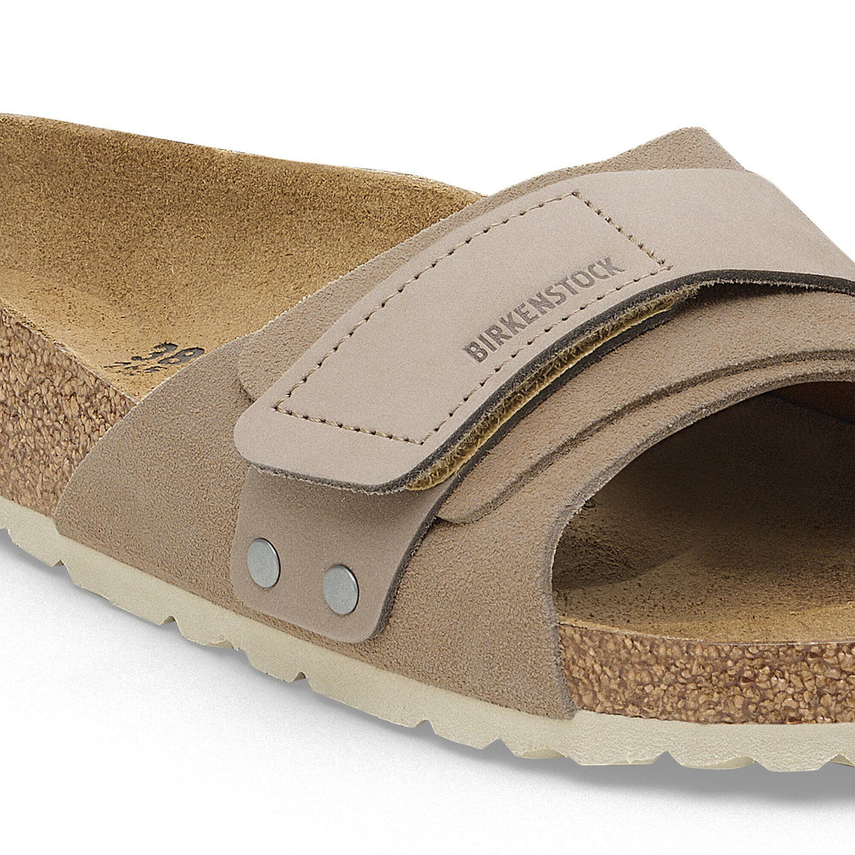 Oita Suede Leather in Color Taupe | Birkenstock