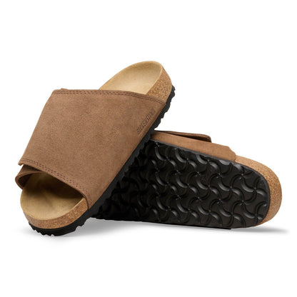 Solana Suede Leather in Color Dark Tea | Birkenstock