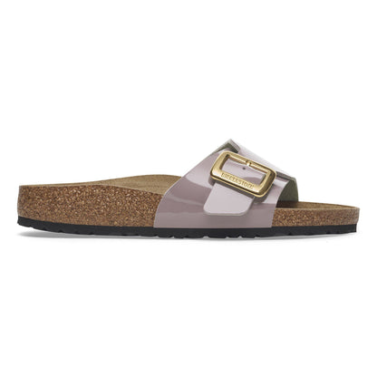 Catalina Luxe Buckle Birko-Flor Patent in Color Patent Faded Purple | Birkenstock