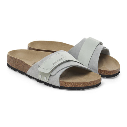 Oita Suede Leather in Color Pure Sage | Birkenstock
