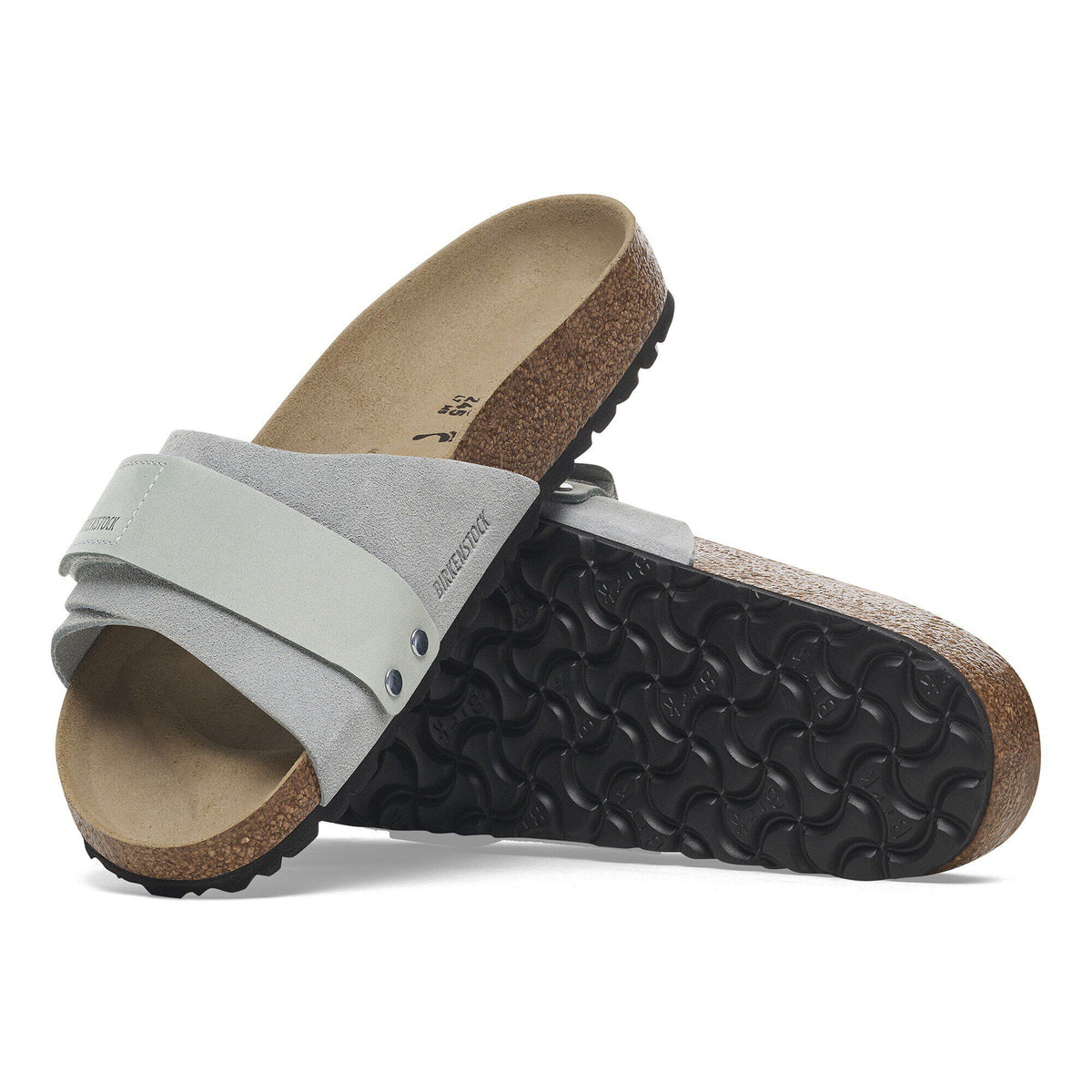 Oita Suede Leather in Color Pure Sage | Birkenstock