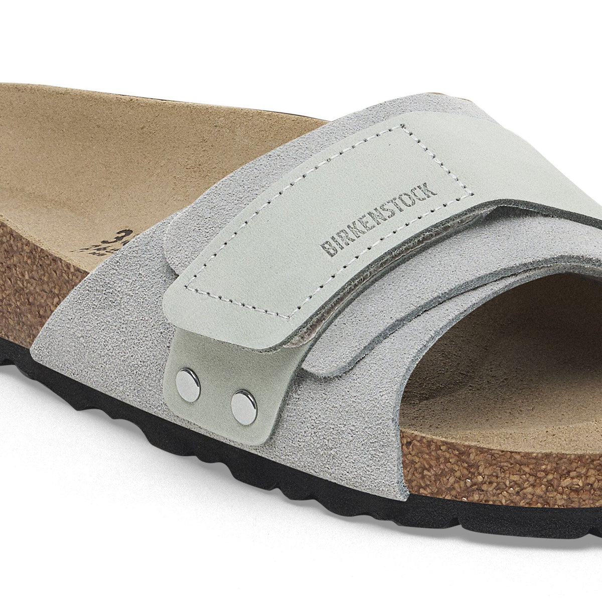Oita Suede Leather in Color Pure Sage | Birkenstock