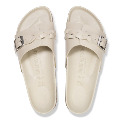 Oita Braided Leather in Color New Dressy Oyster | Birkenstock