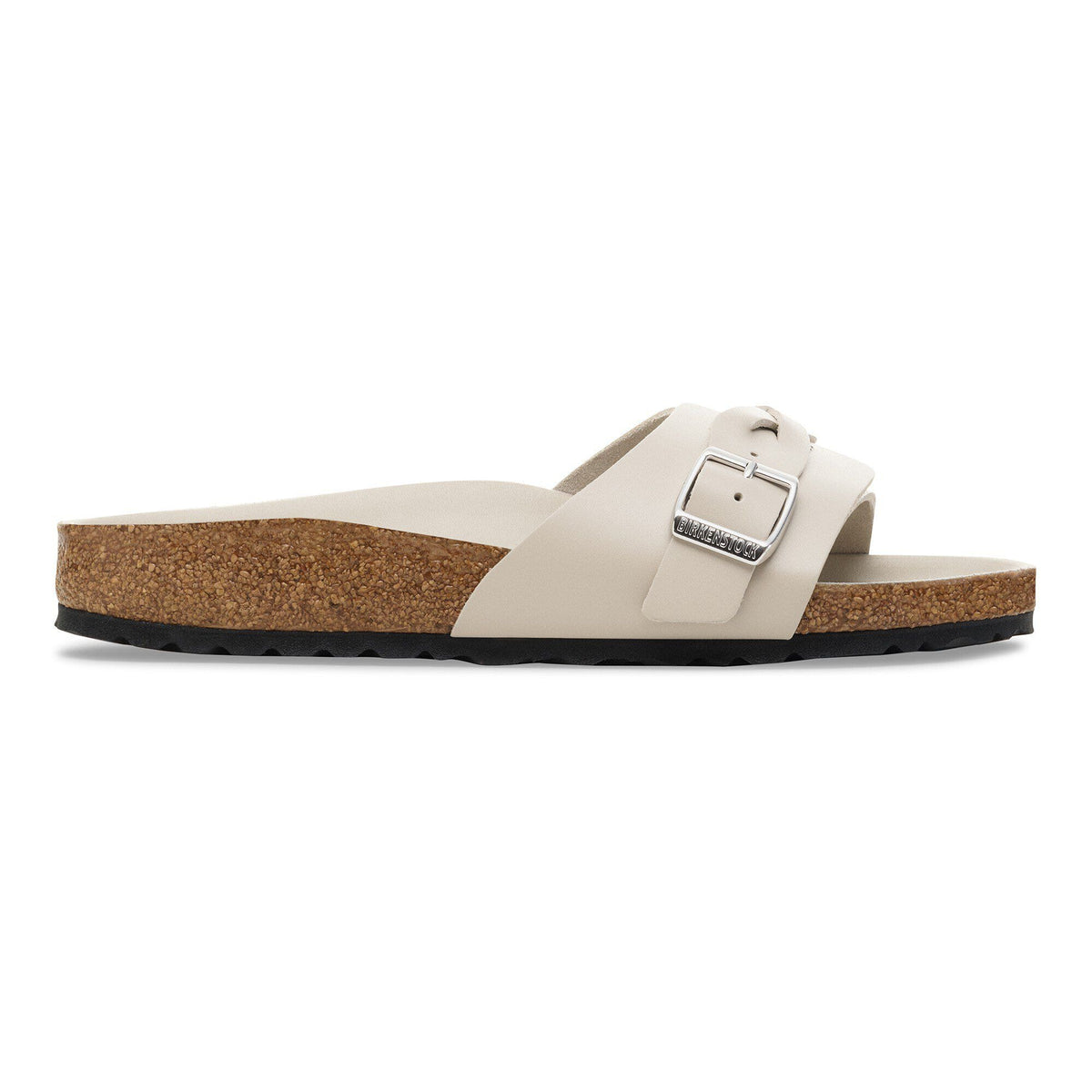 Oita Braided Leather in Color New Dressy Oyster | Birkenstock