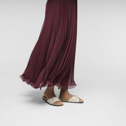 Oita Braided Leather in Color New Dressy Oyster | Birkenstock