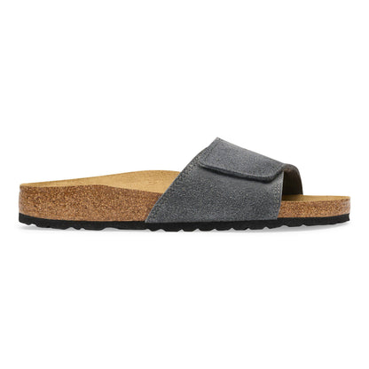 Sylt Suede Leather in Color Charcoal | Birkenstock