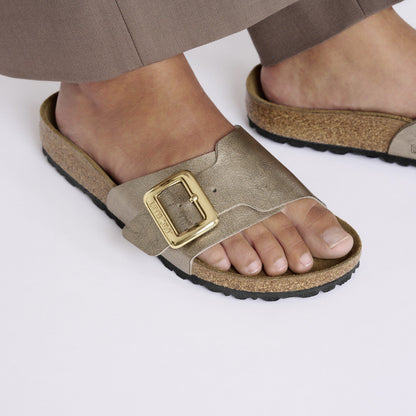 Catalina Luxe Buckle Birko-Flor in Color Graceful Taupe | Birkenstock