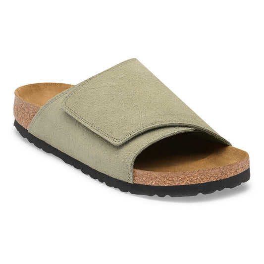Solana Suede Leather in Color Faded Khaki | Birkenstock