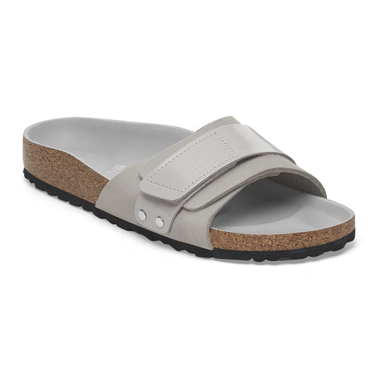 Oita Nubuck Leather in Color Stone Coin | Birkenstock